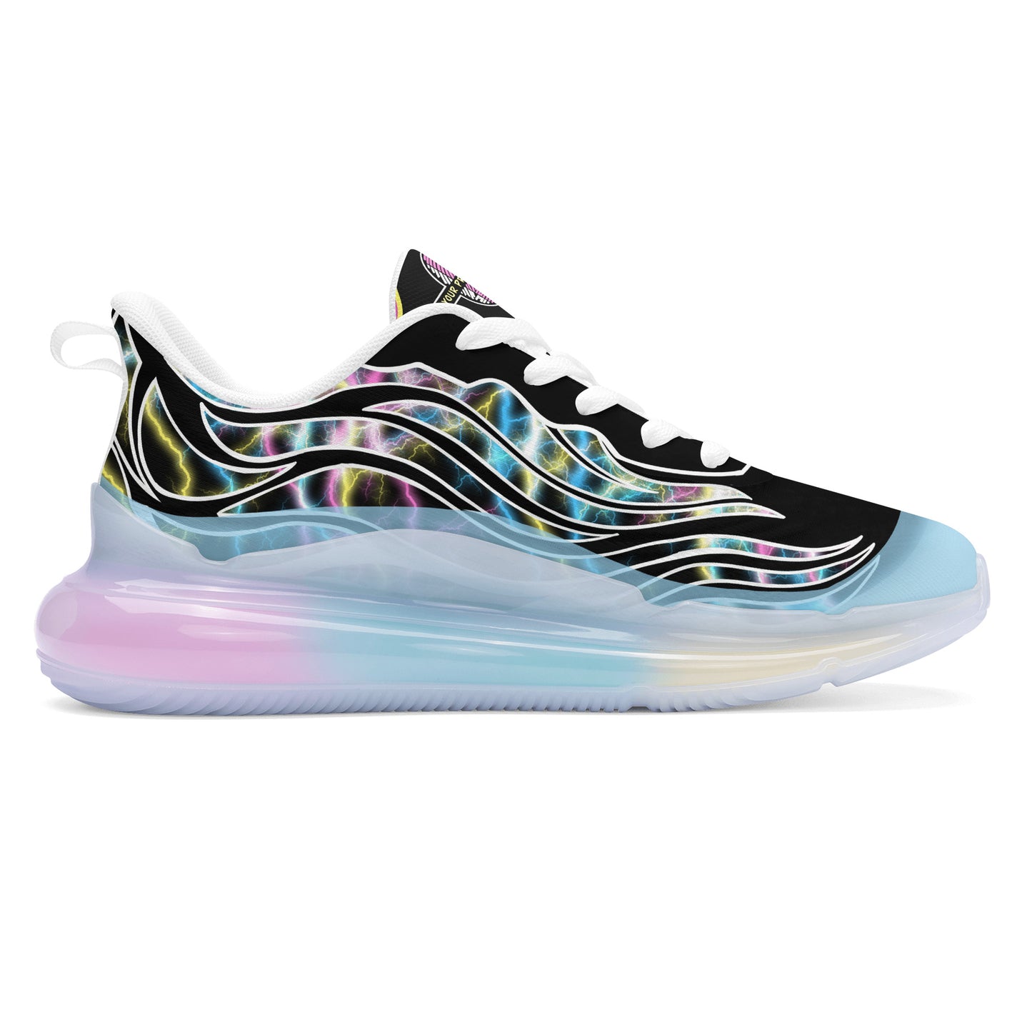 Women's Wavy Ones Black Thunder Running Shoes