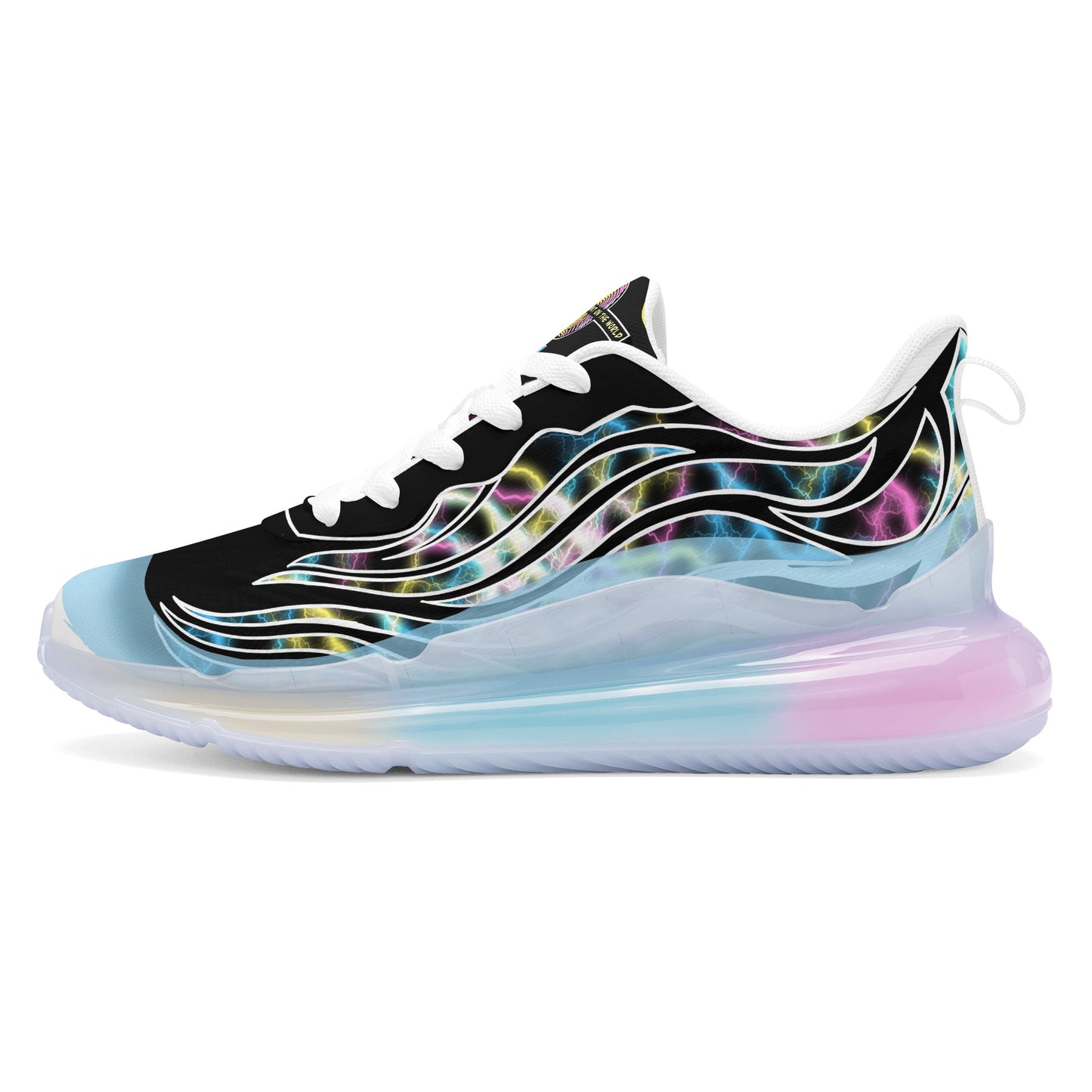 Women's Wavy Ones Black Thunder Running Shoes