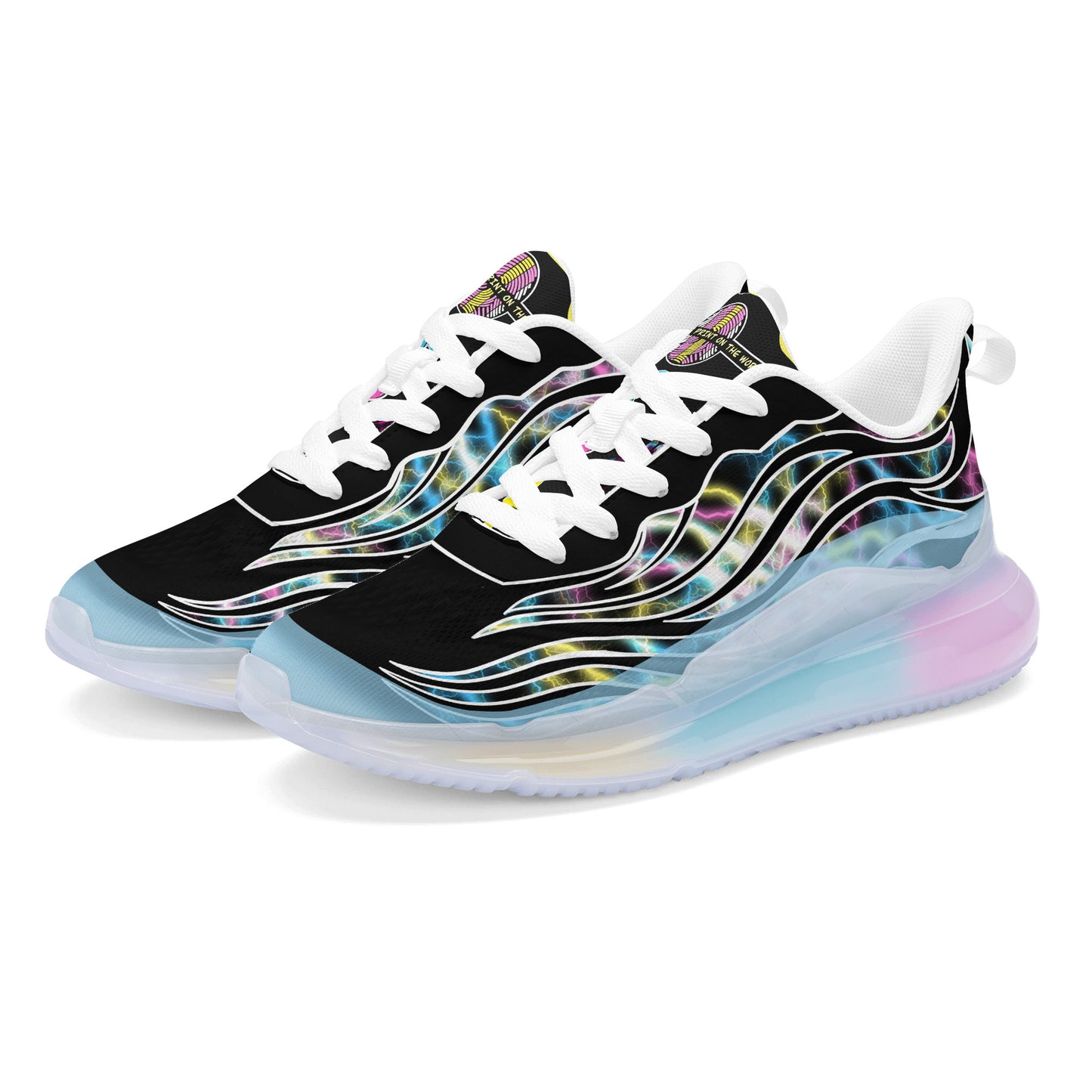 Women's Wavy Ones Black Thunder Running Shoes