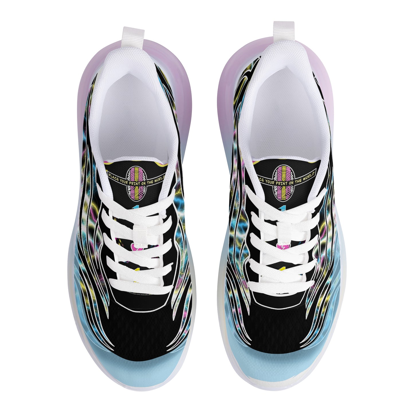 Women's Wavy Ones Black Thunder Running Shoes