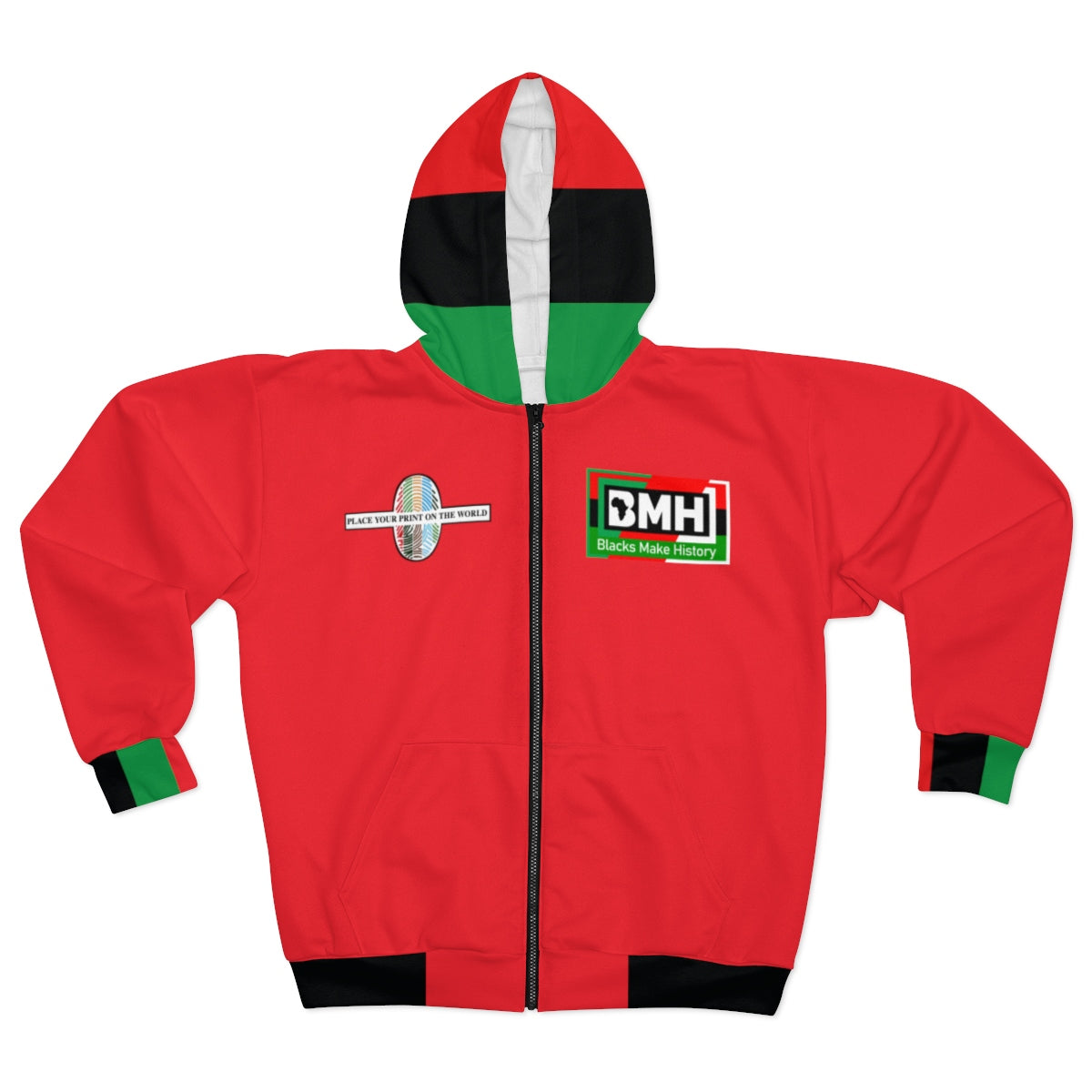 BLACKS MAKE HISTORY: Angela Davis Zip Hoodie