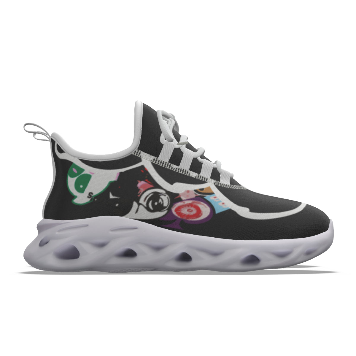 GOTB 2.0 (Skyscrapers) | Mesh Shoes | Black Shoes