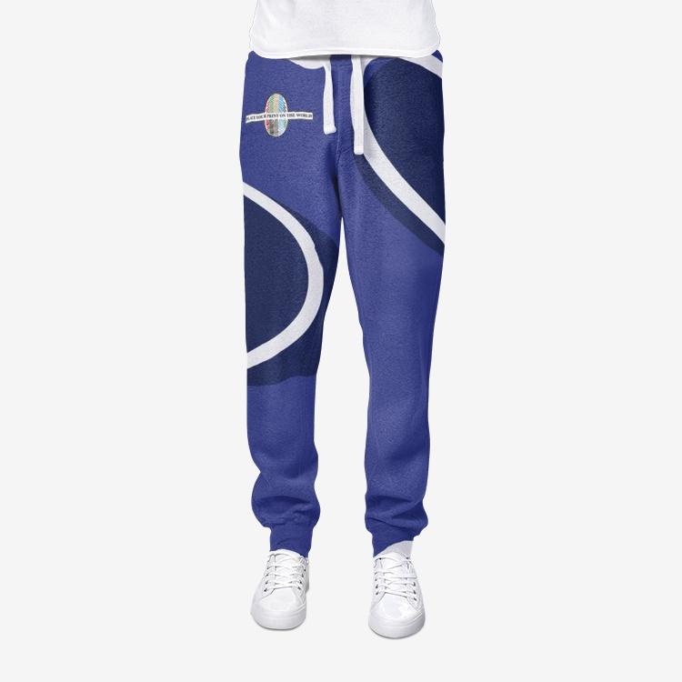 Place Your Print On The World Jumpsuit - Nipsey Blue