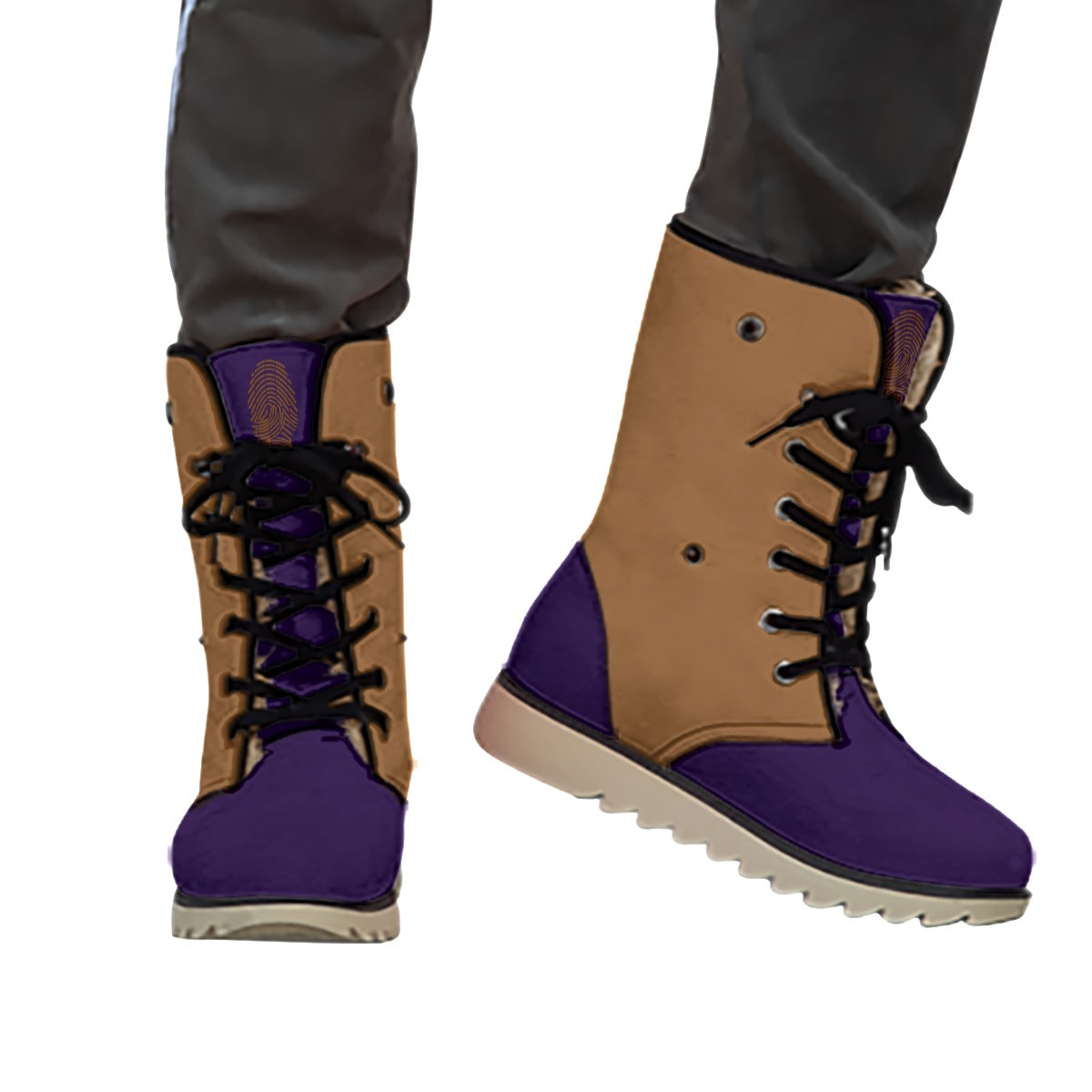 Plush Mud Boots- Peanut Butter & Jelly
