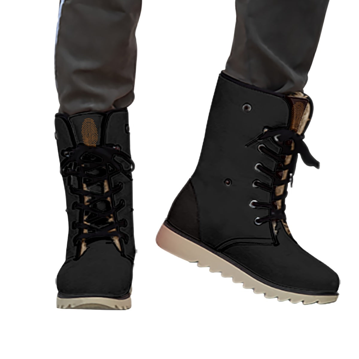 Plush Mud Boots - BLACK
