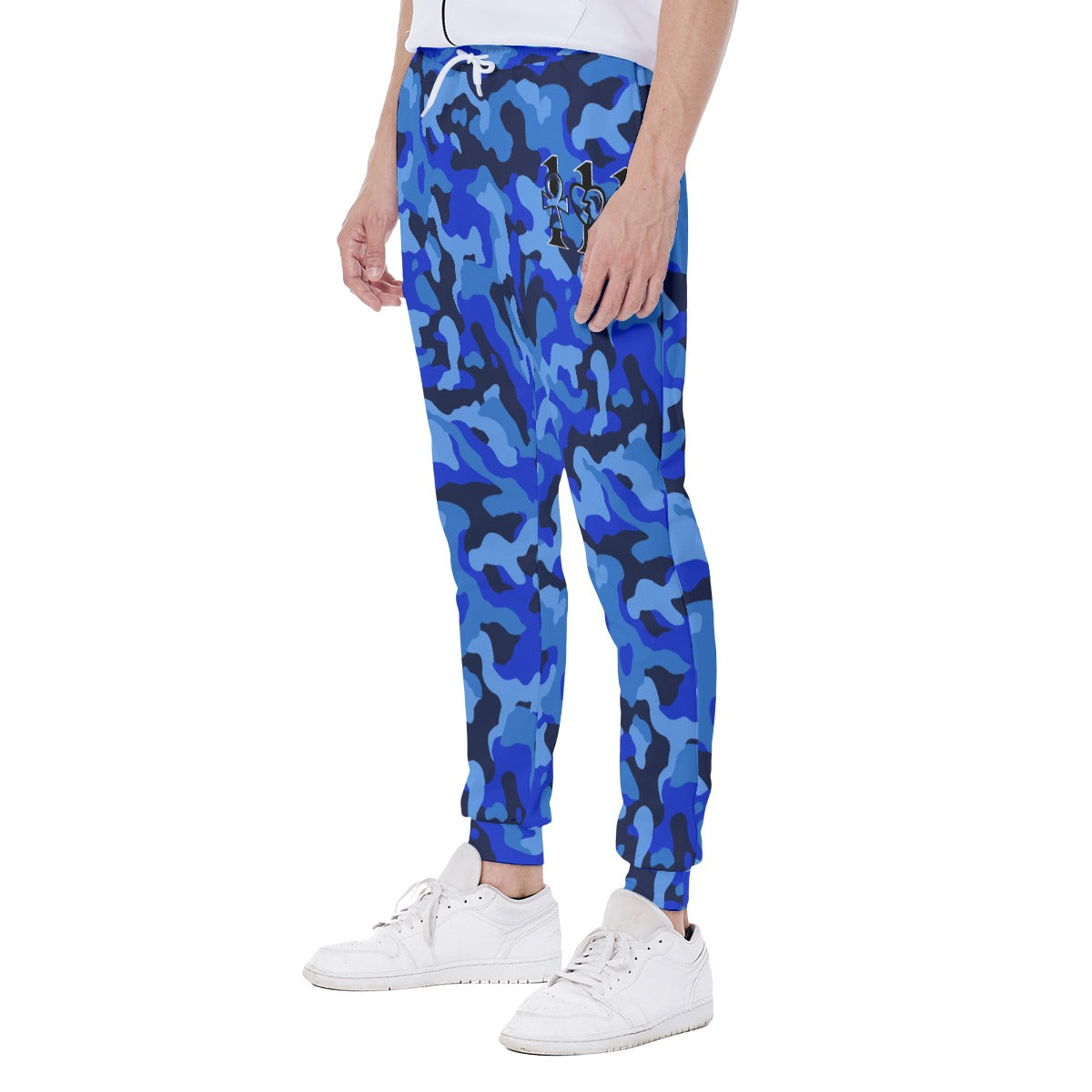 111 BLUE 22 CAMO SWEATPANTS