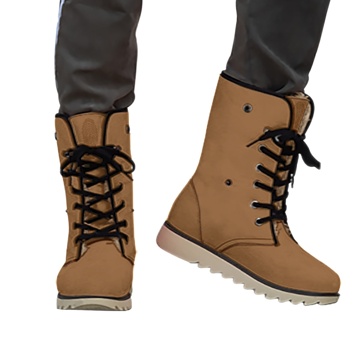 Plush Mud Boots- Brown/Brown