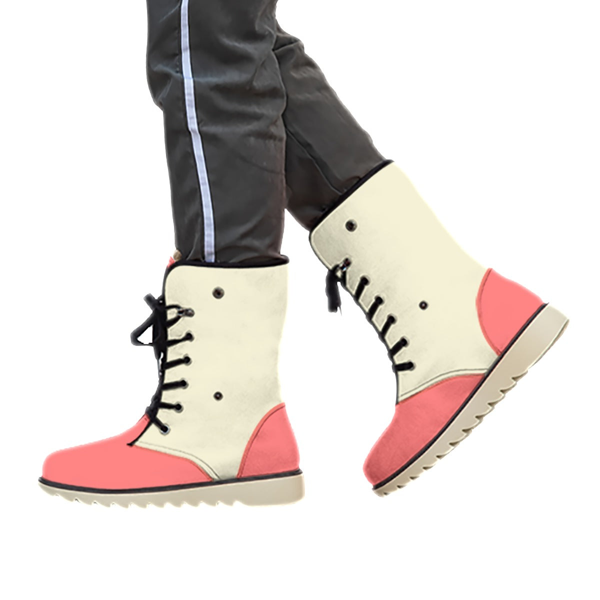 Plush Mud Boots- Creamy Salmon