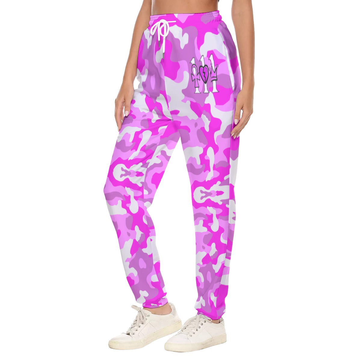 111 PINK CAMO Women's Sweatpants