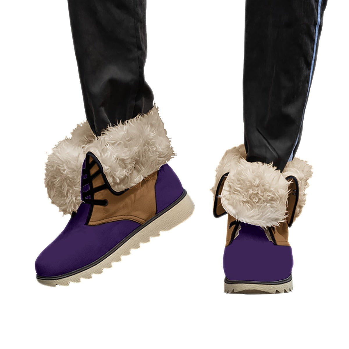 Plush Mud Boots- Peanut Butter & Jelly
