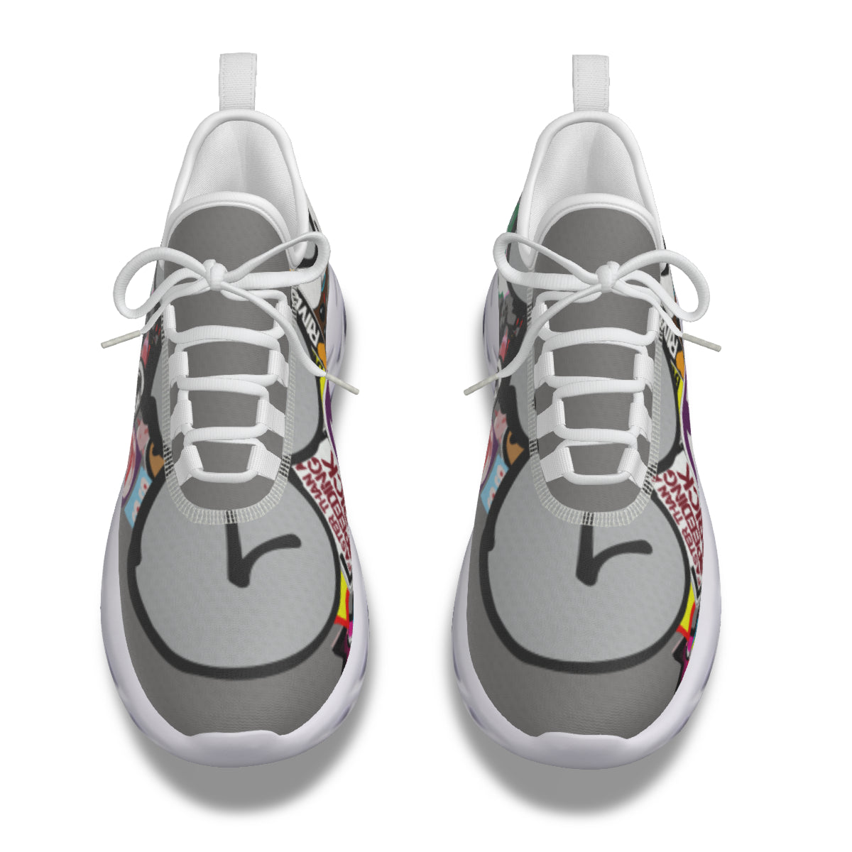 GOTB 2.0 (Skyscrapers) | Eva Shoes | Shades Of Haze Grey Shoes