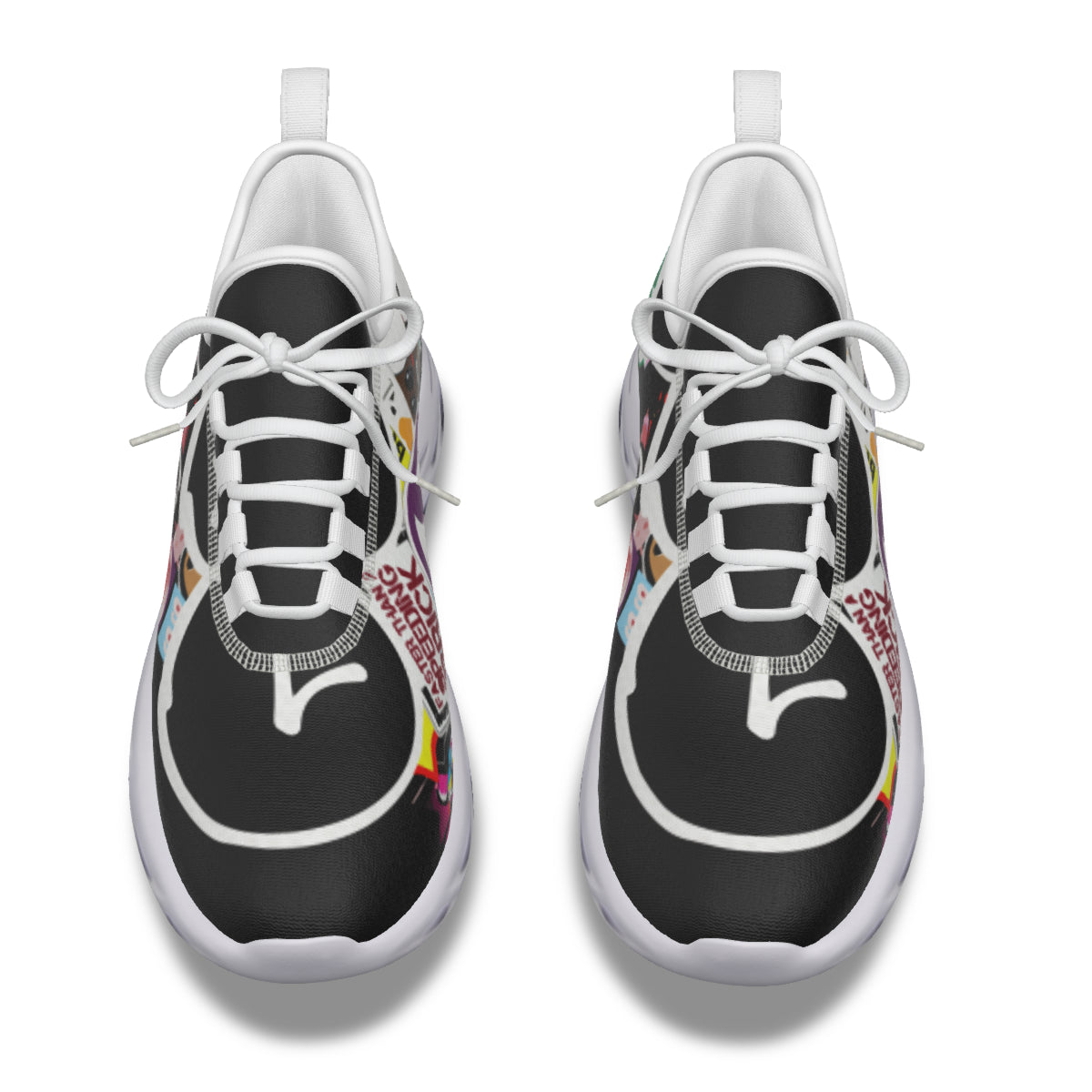 GOTB 2.0 (Skyscrapers) | Mesh Shoes | Black Shoes