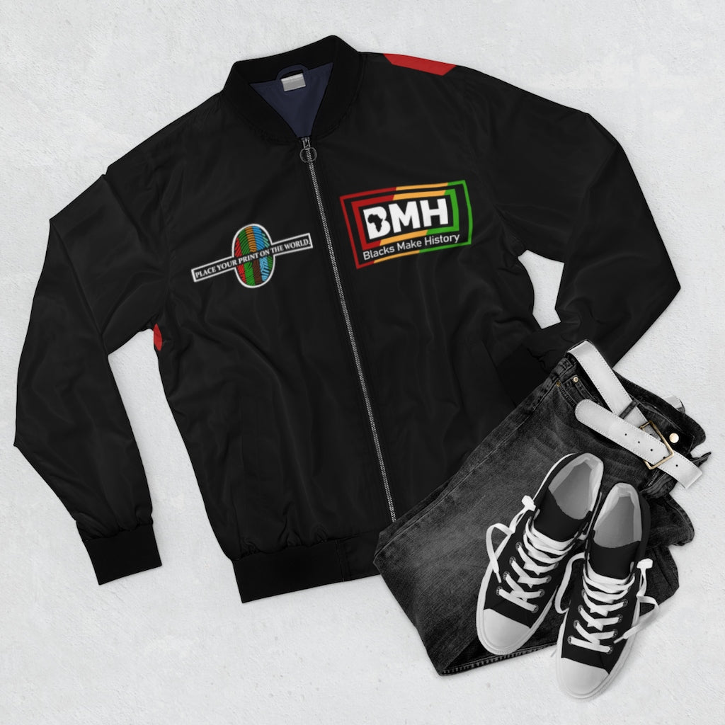 BLACKS MAKE HISTORY: KING Bomber Jacket