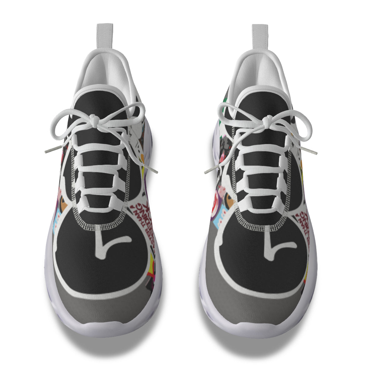GOTB 2.0 (Skyscrapers) | Mesh Shoes | Midnight Grey Shoes