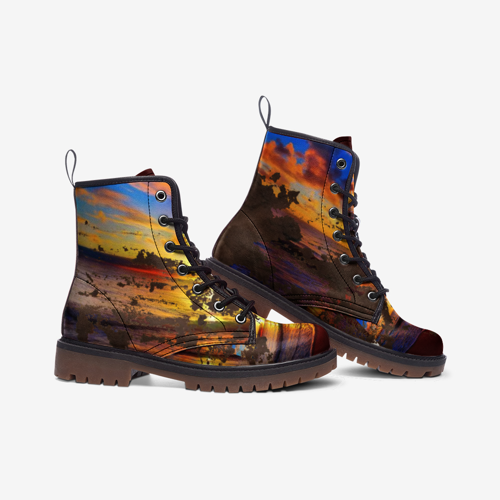 MUD Long BOOTS | Muddy Beach Canvas Shoes | Sky Lyfe