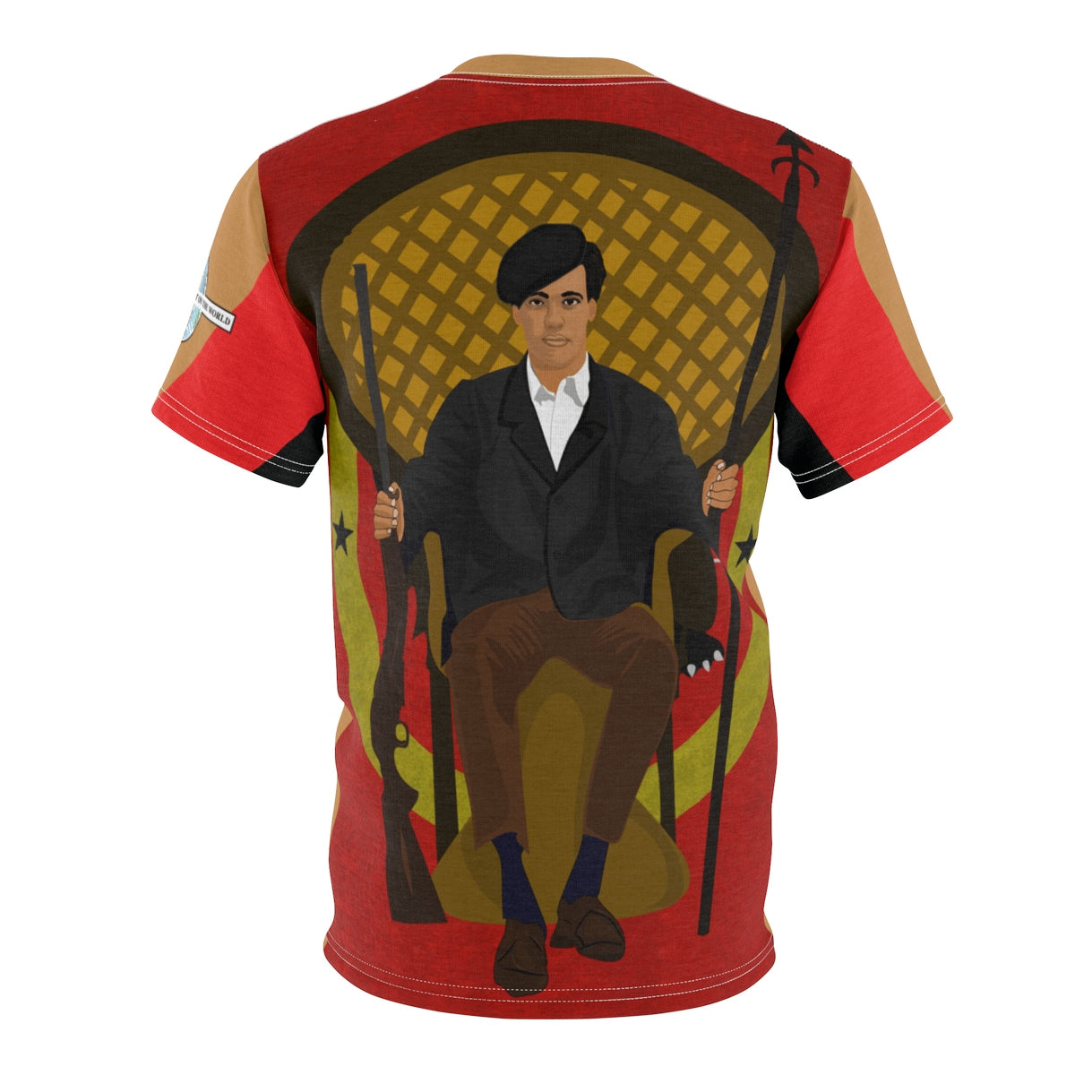 BLACKS HISTORY T-shirt : Huey P Newton - Canvas T-shirt