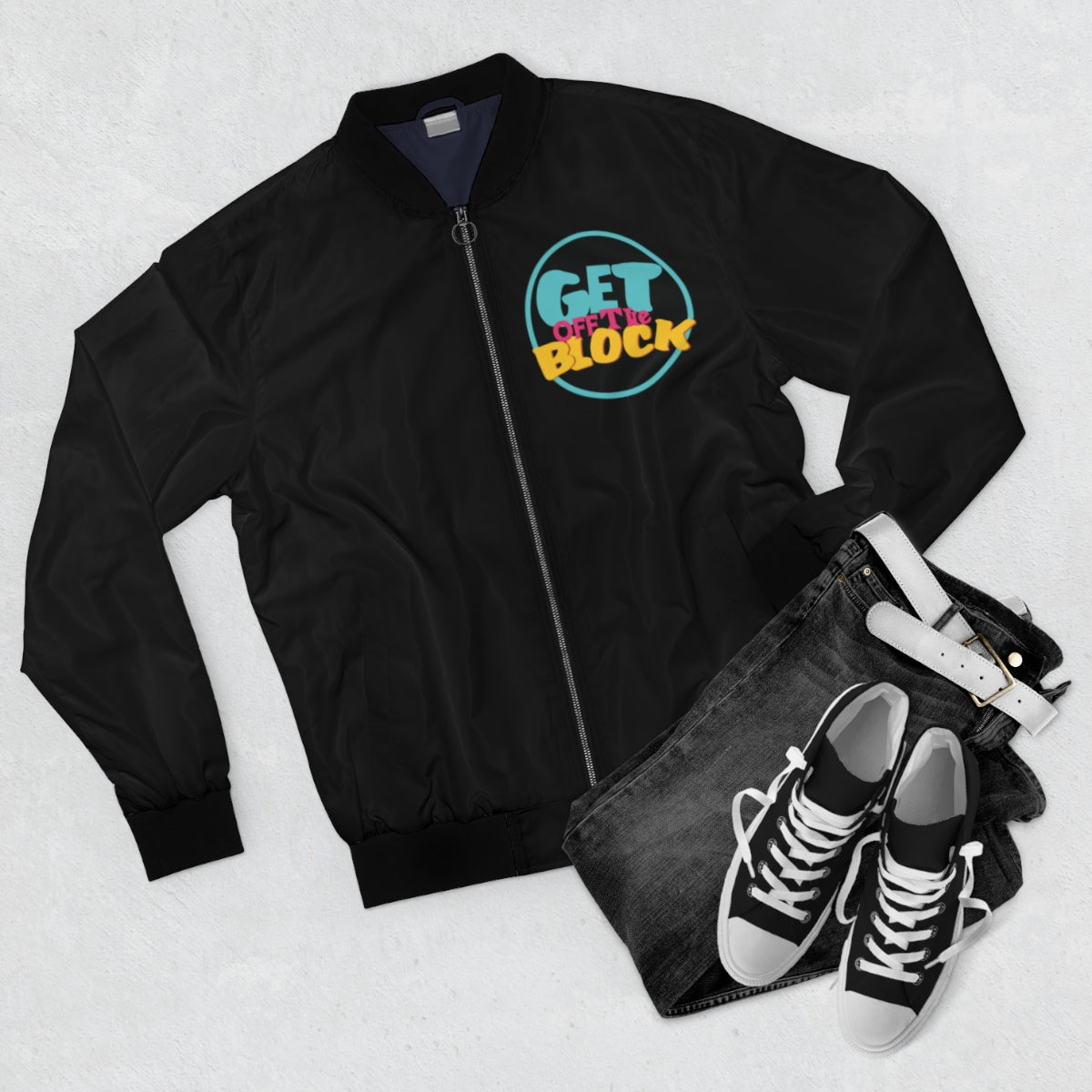 GET OFF THE BLOCK Bomber Jacket
