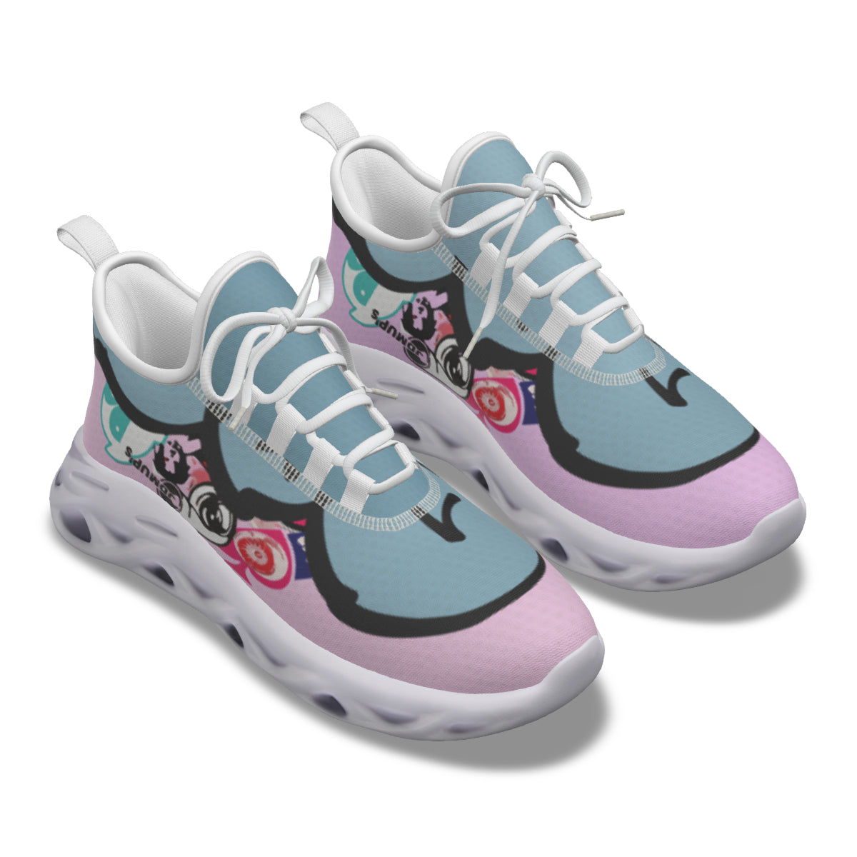 GOTB 2.0 (Skyscrapers) | Women Wavy Blue Shoes | Winter Boots