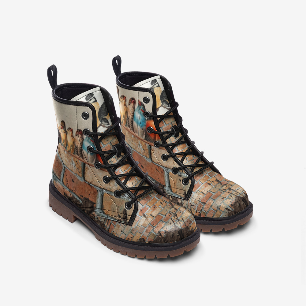 MUD LONG BOOTS | BIRDS CANVAS SHOES | SKY LYFE