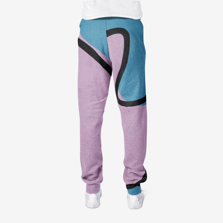 Place Your Print On The World Sweatsuit- Blue Space