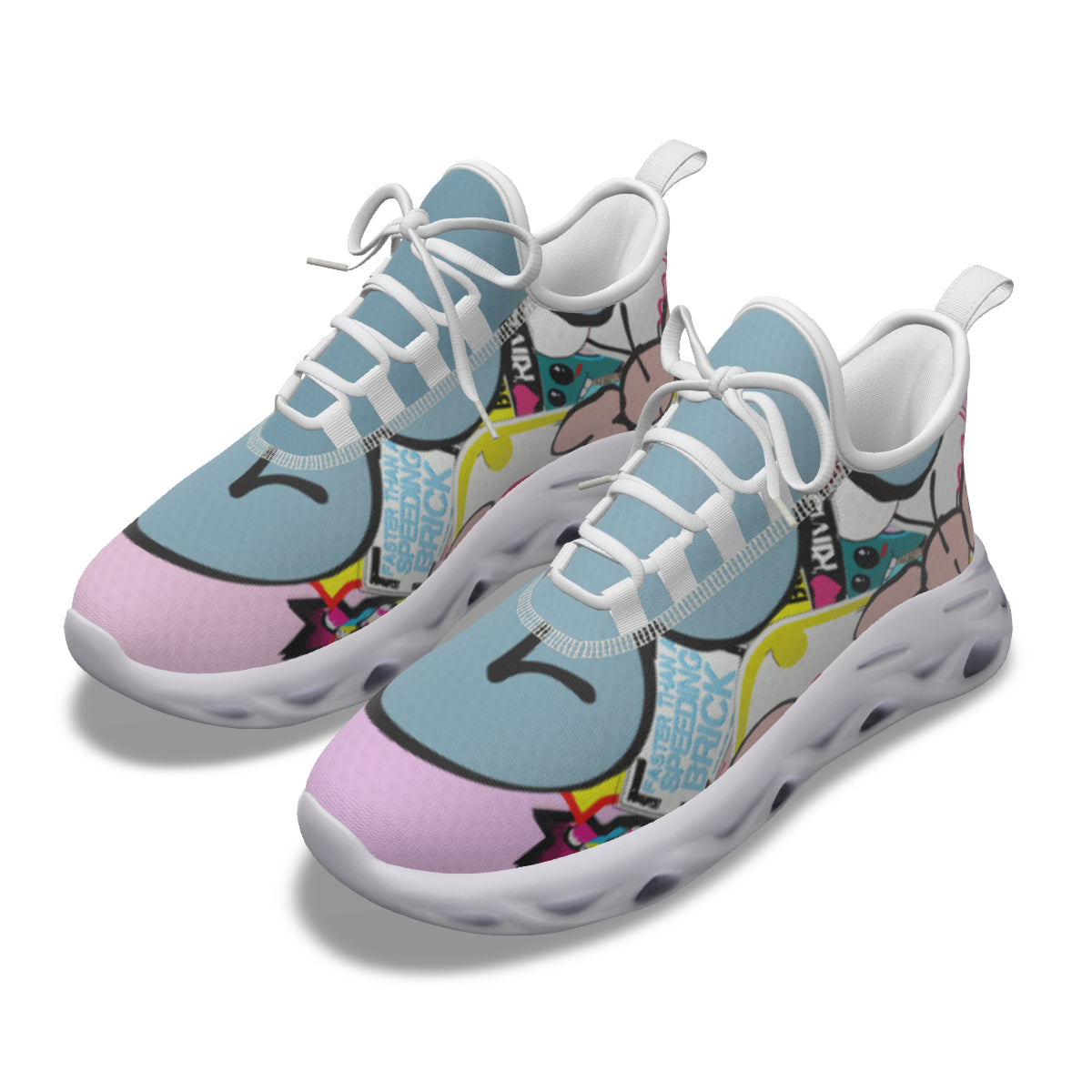 GOTB 2.0 (Skyscrapers) | Women Wavy Blue Shoes | Winter Boots