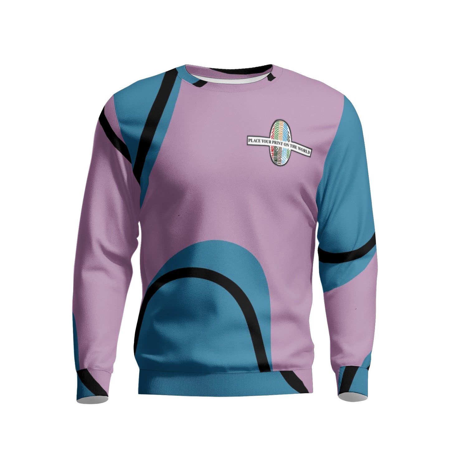 Place Your Print On The World Sweatsuit- Blue Space