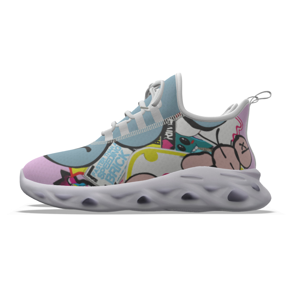 GOTB 2.0 (Skyscrapers) | Women Wavy Blue Shoes | Winter Boots