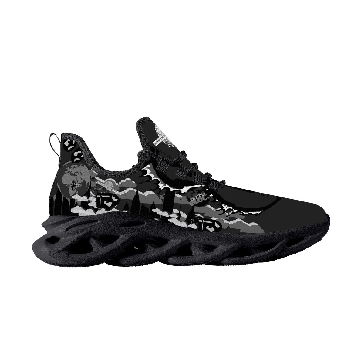 Skyscraperz - Black Solez: Cloudy Grey