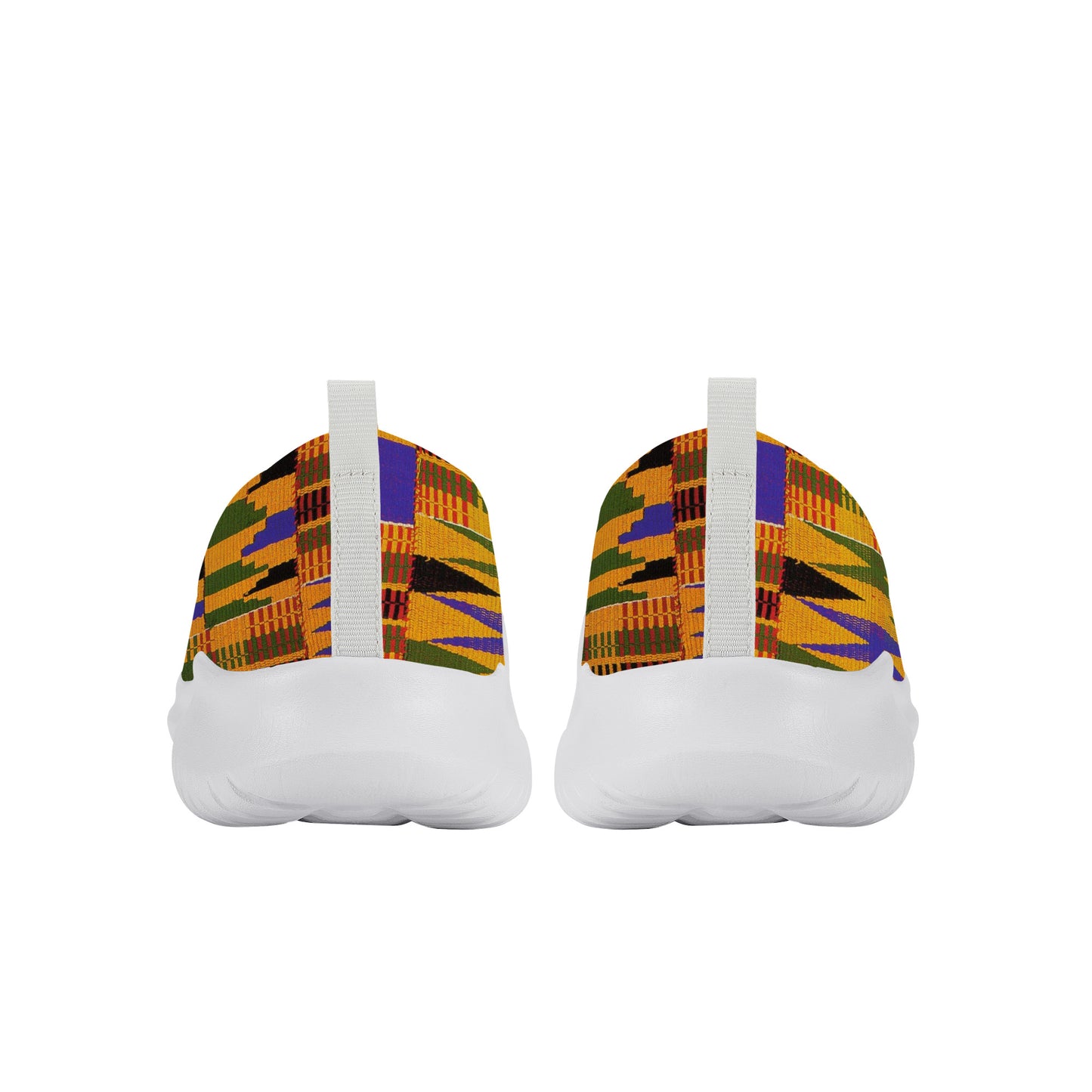 Black Make History Kente Women's Slip On Shoe | Women Sneakers