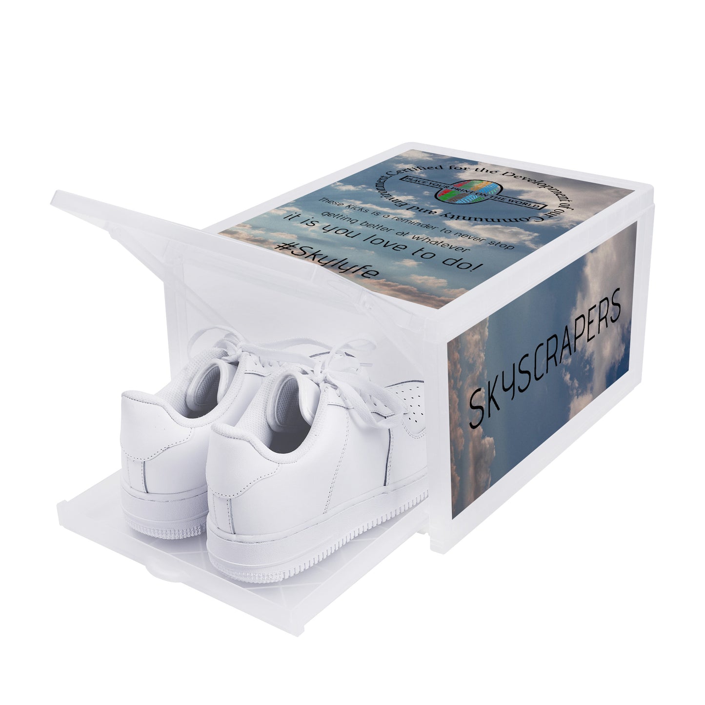GOTB 2.0(Skyscrapers) | Plastic Shoe Container | Shoes Boxes
