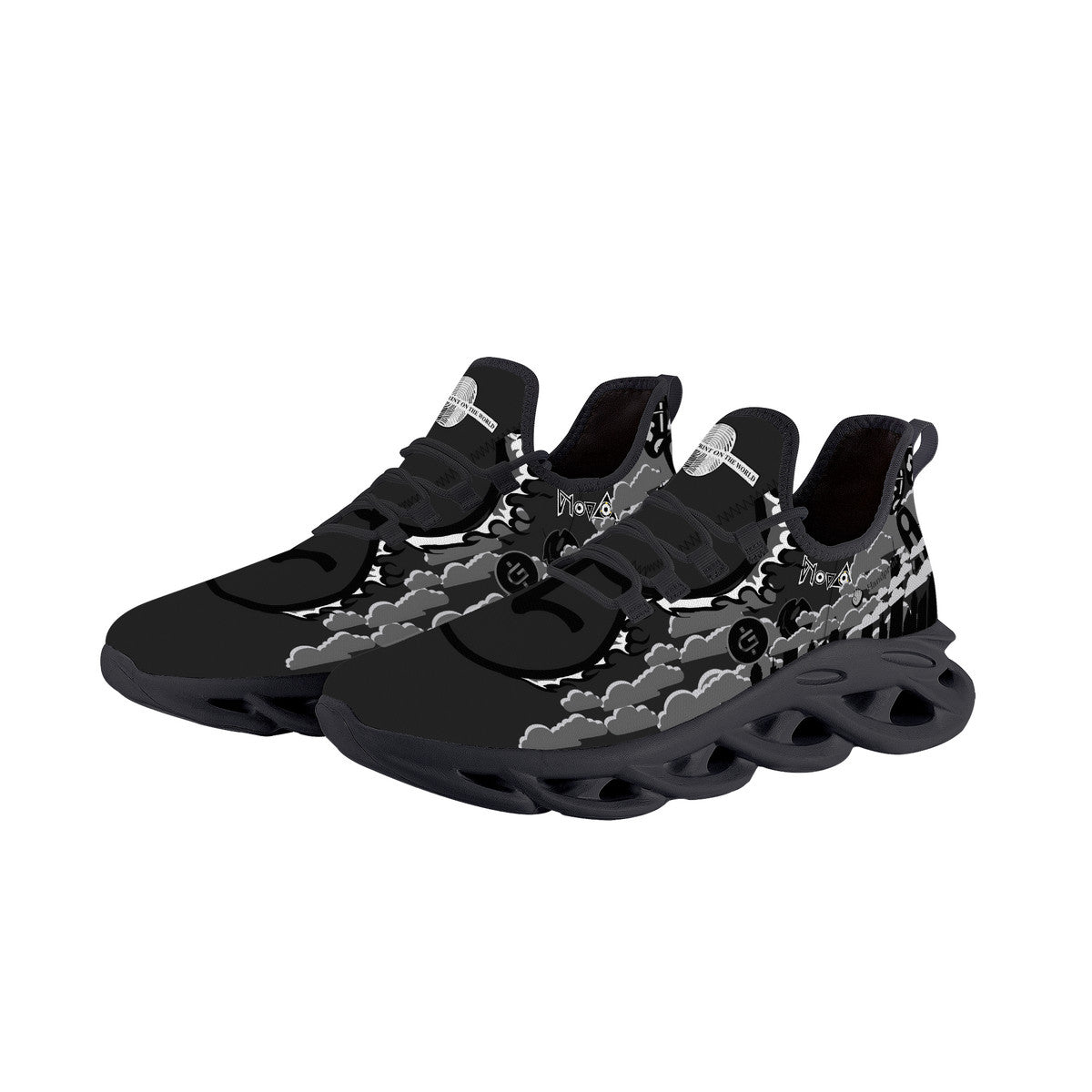 Skyscraperz - Black Solez: Cloudy Grey