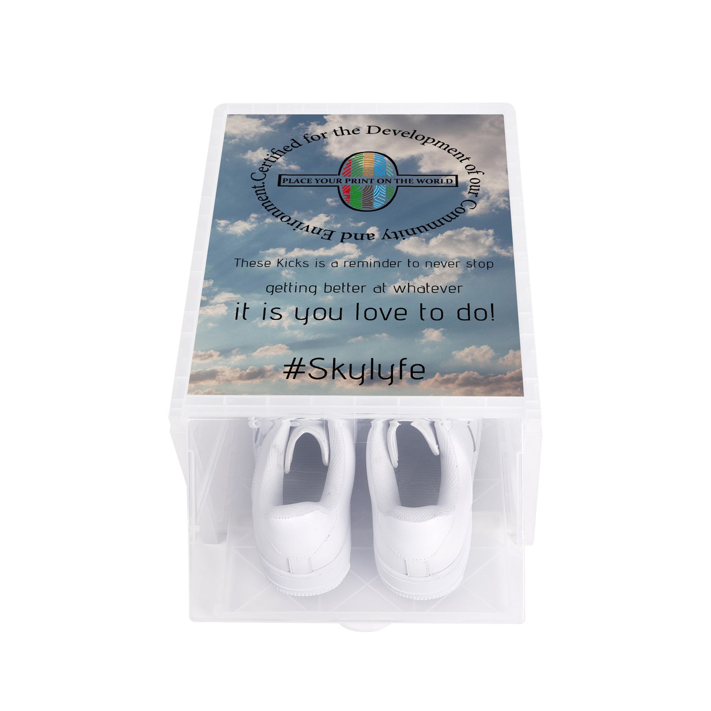 GOTB 2.0(Skyscrapers) | Plastic Shoe Container | Shoes Boxes