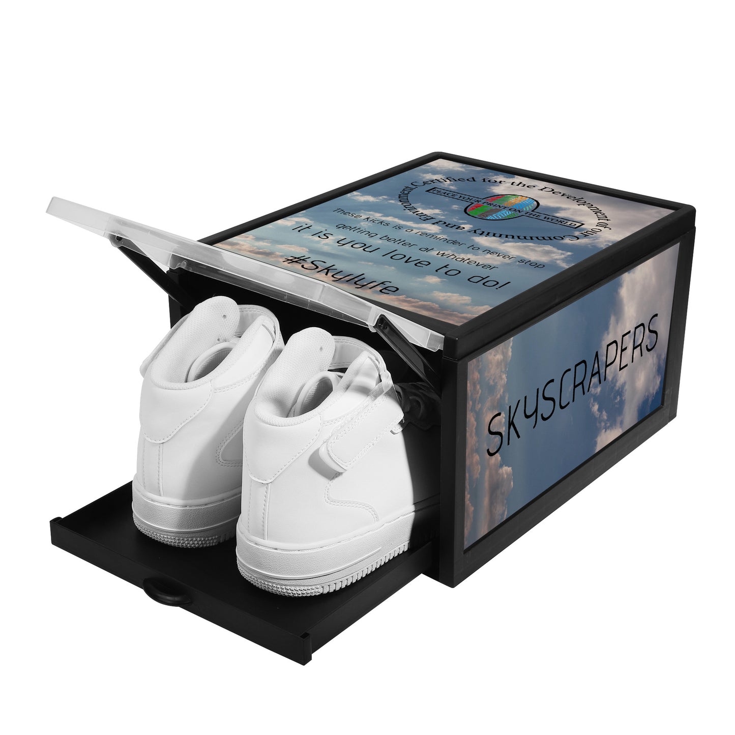 GOTB 2.0(Skyscrapers) | Plastic Shoe Container | Shoes Boxes
