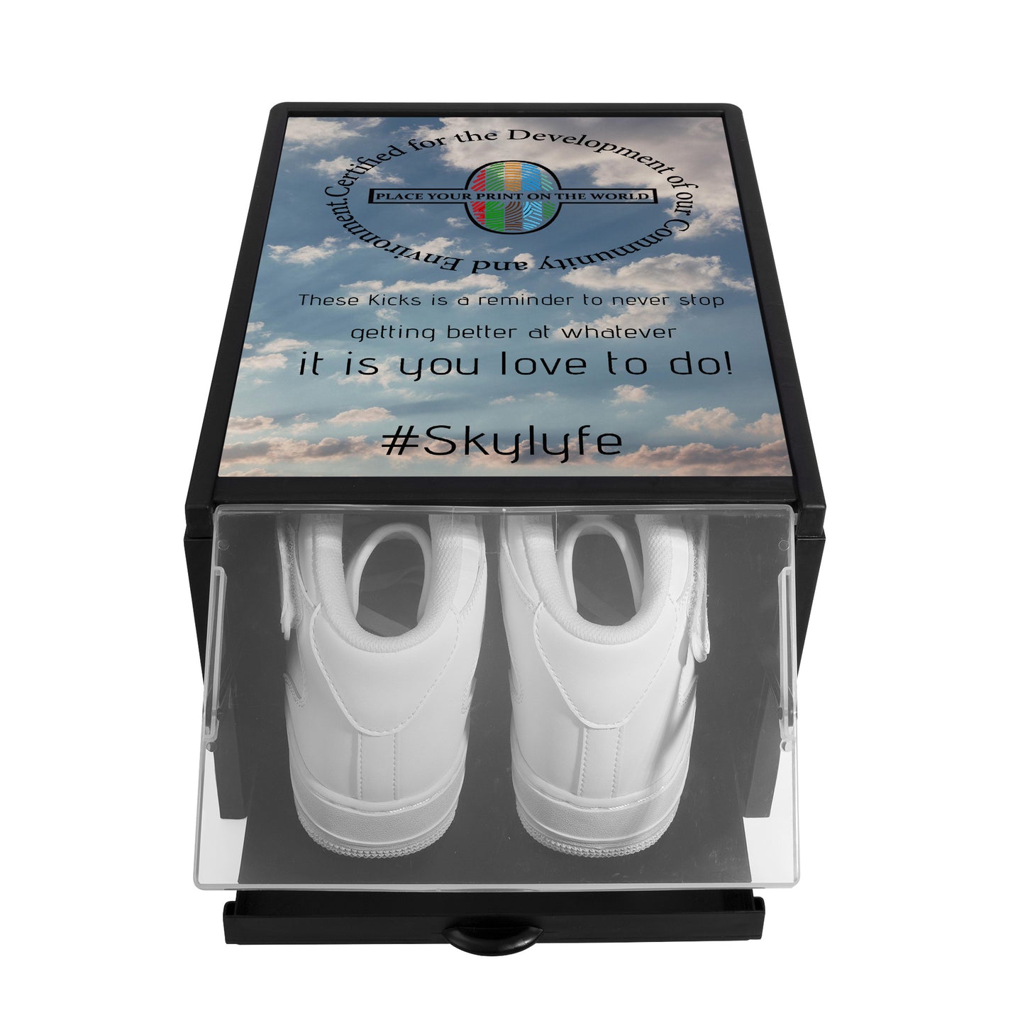 GOTB 2.0(Skyscrapers) | Plastic Shoe Container | Shoes Boxes