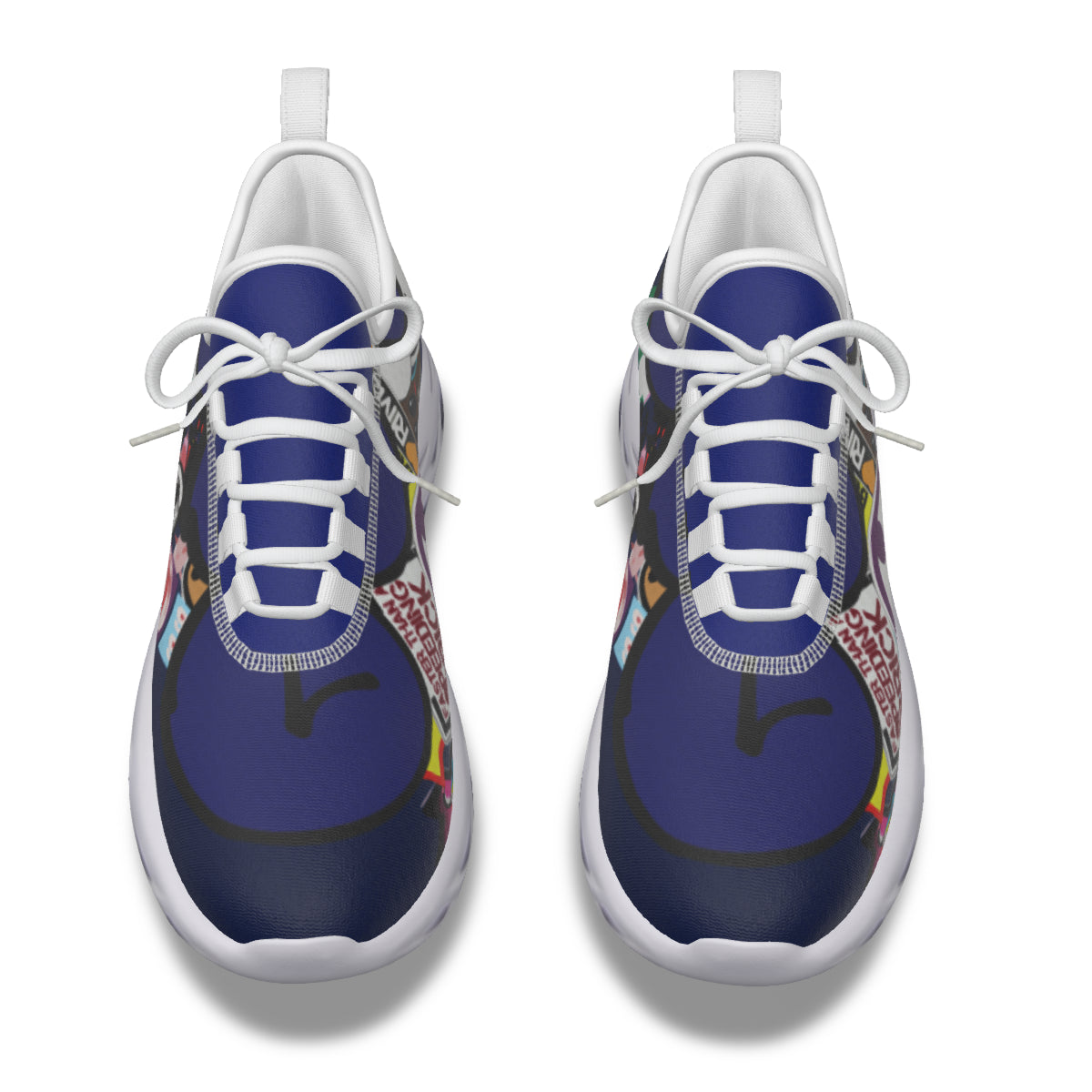 GOTB 2.0 (Skyscrapers) | Eva Shoes | NAVY BLUE Shoe