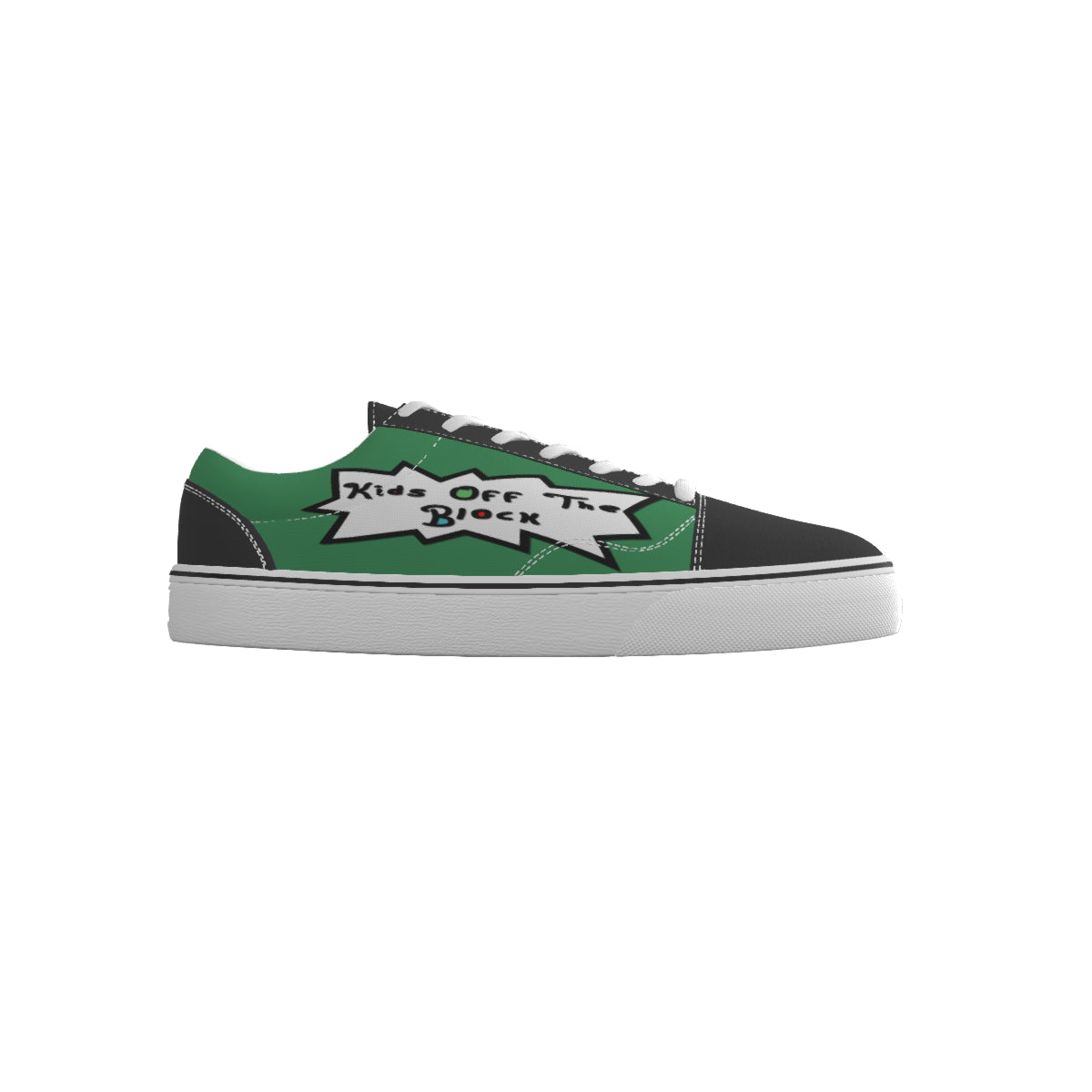 Kids Off The Block Leather stitching | Canvas shoes | Kids Shoes