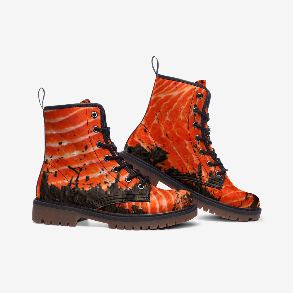 MUD LONG BOOTS | Salmon Mud Shoes | Sky Lyfe