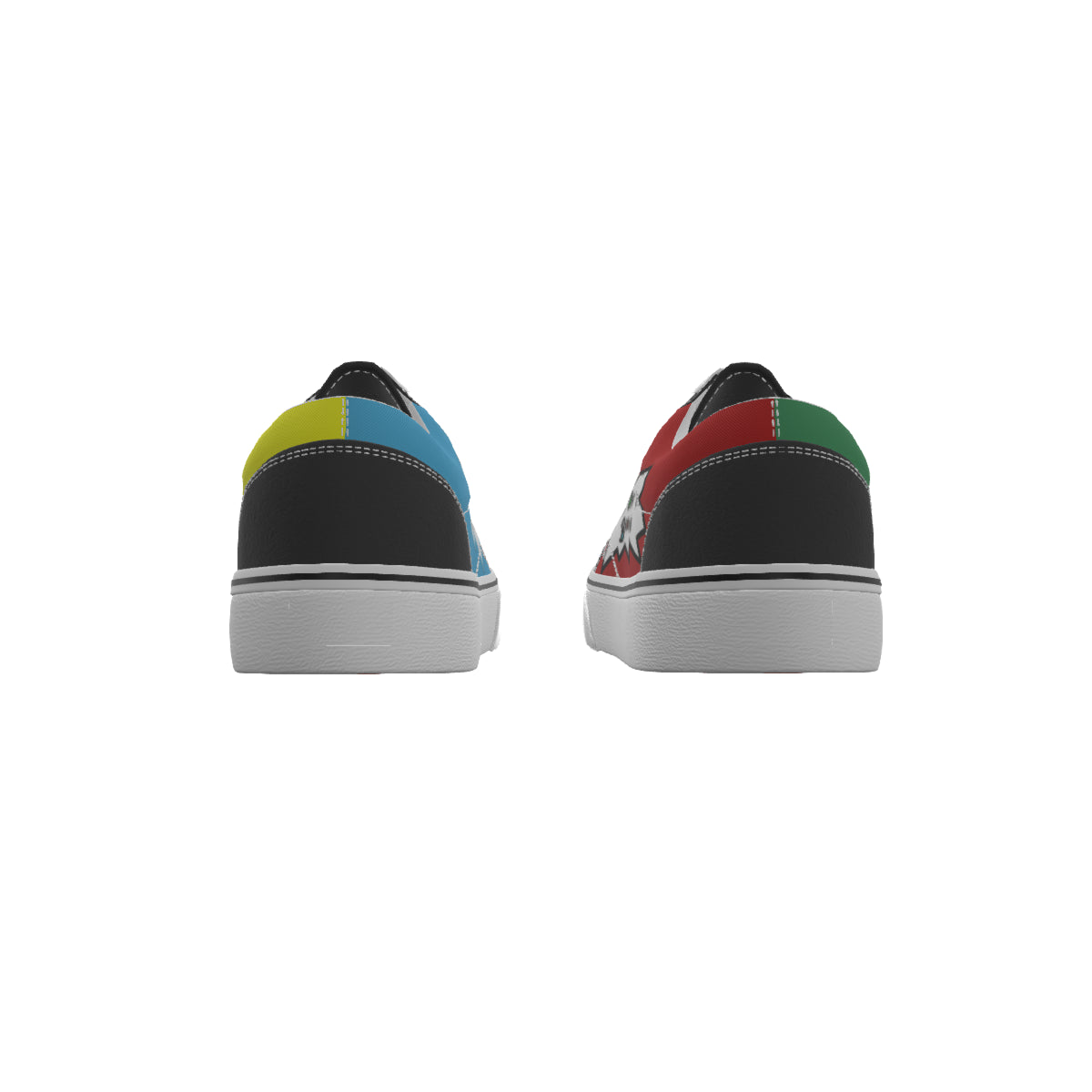 Kids Off The Block Leather stitching | Canvas shoes | Kids Shoes