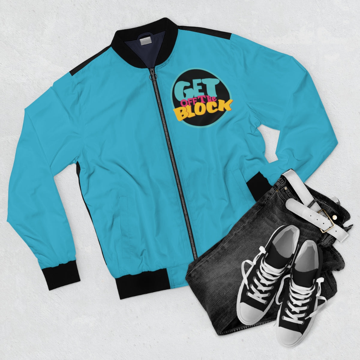 GET OFF THE BLOCK Bomber Jacket