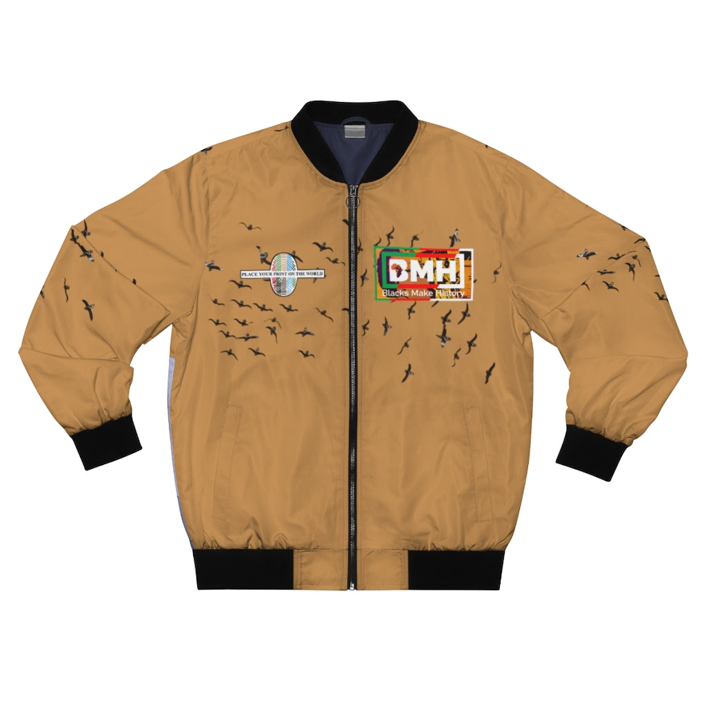 Blacks Make History: Mya Angelou Bomber Jacket