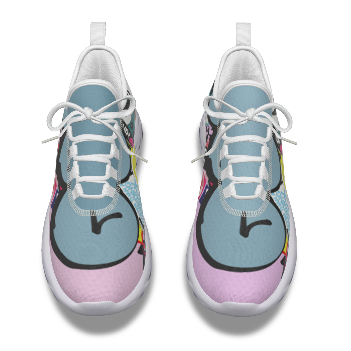 GOTB 2.0 (Skyscrapers) | Women Wavy Blue Shoes | Winter Boots