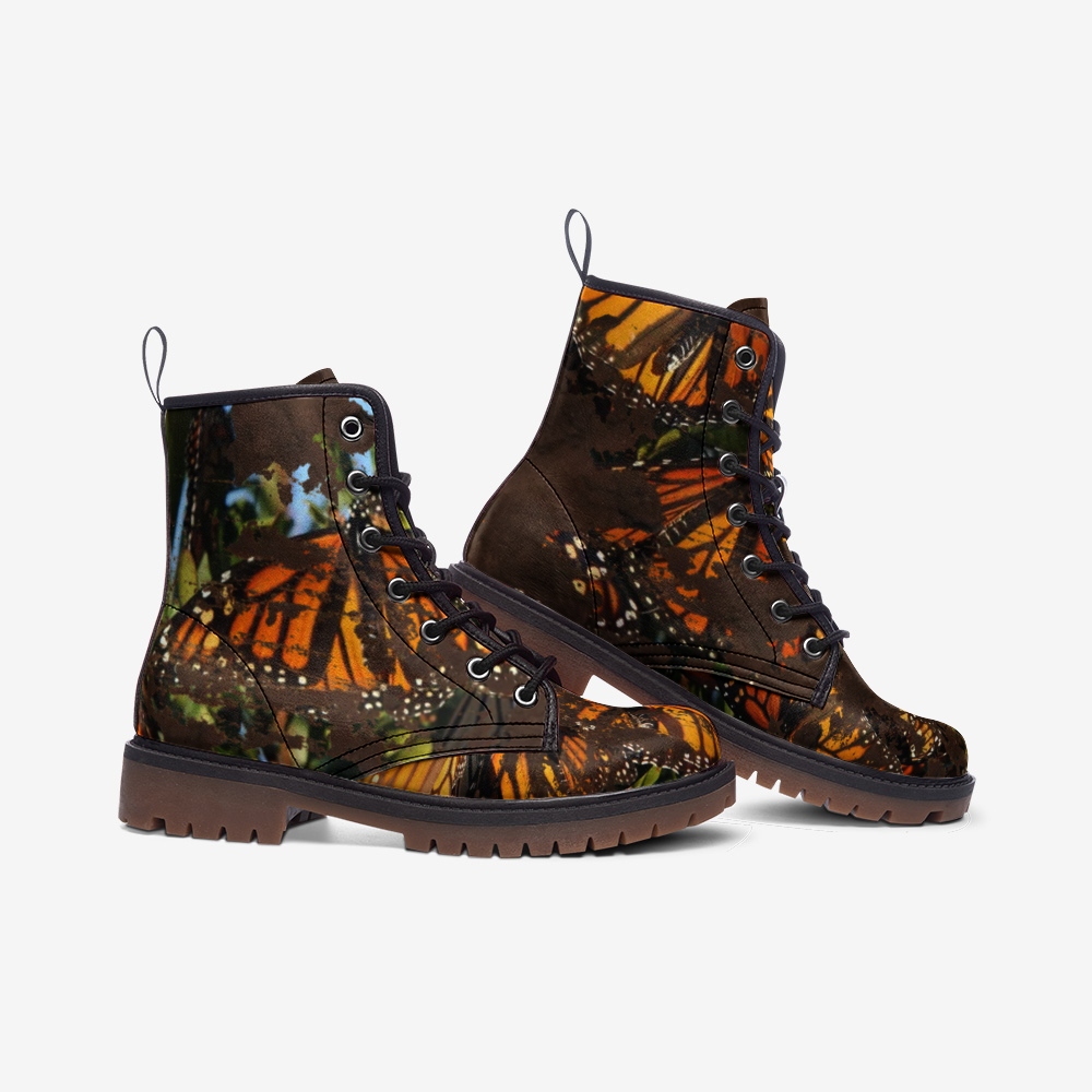 MUD LONG BOOTS | Muddy Butterflies Canvas Shoes | Sky Lyfe