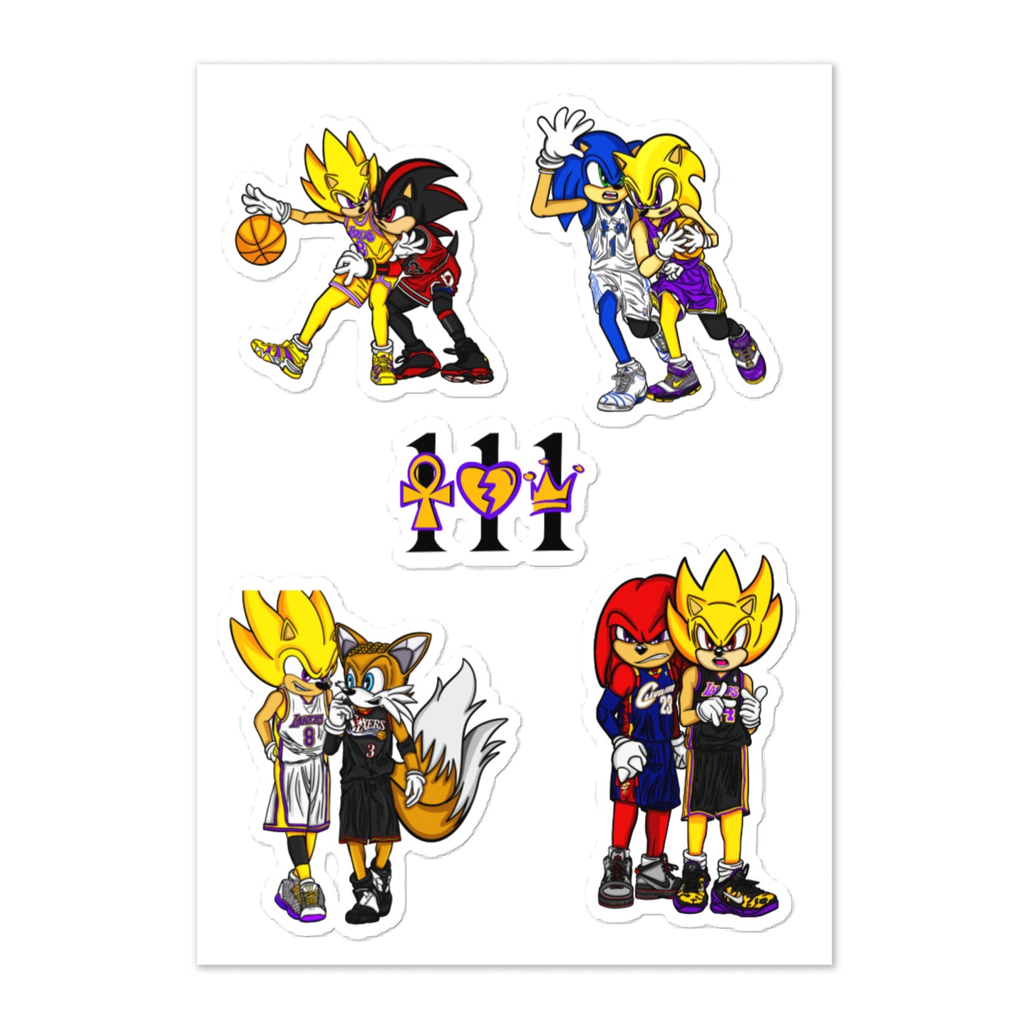 KOBE Vs Sticker sheet