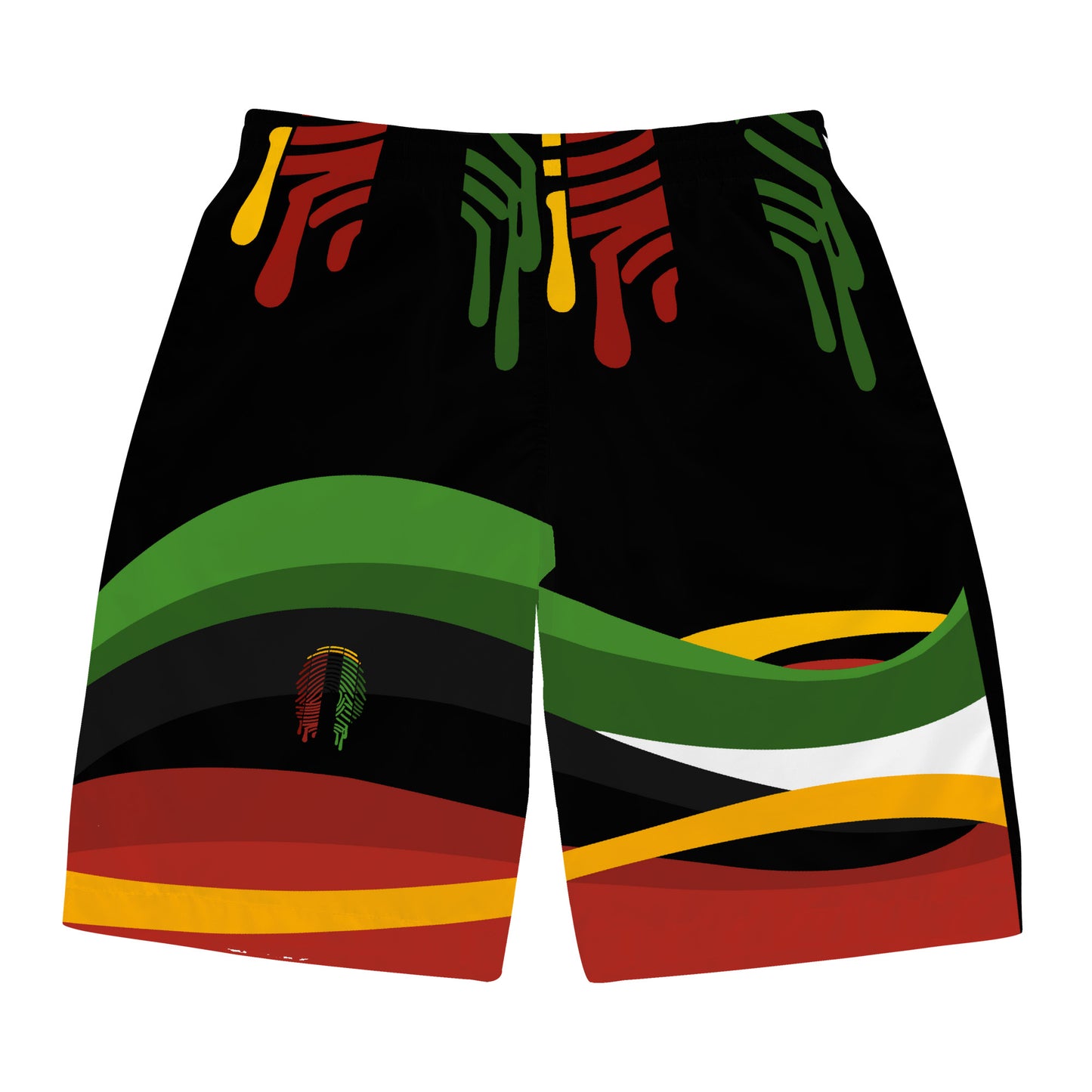 WAVY 111 Shorts (Junteenth Drip)