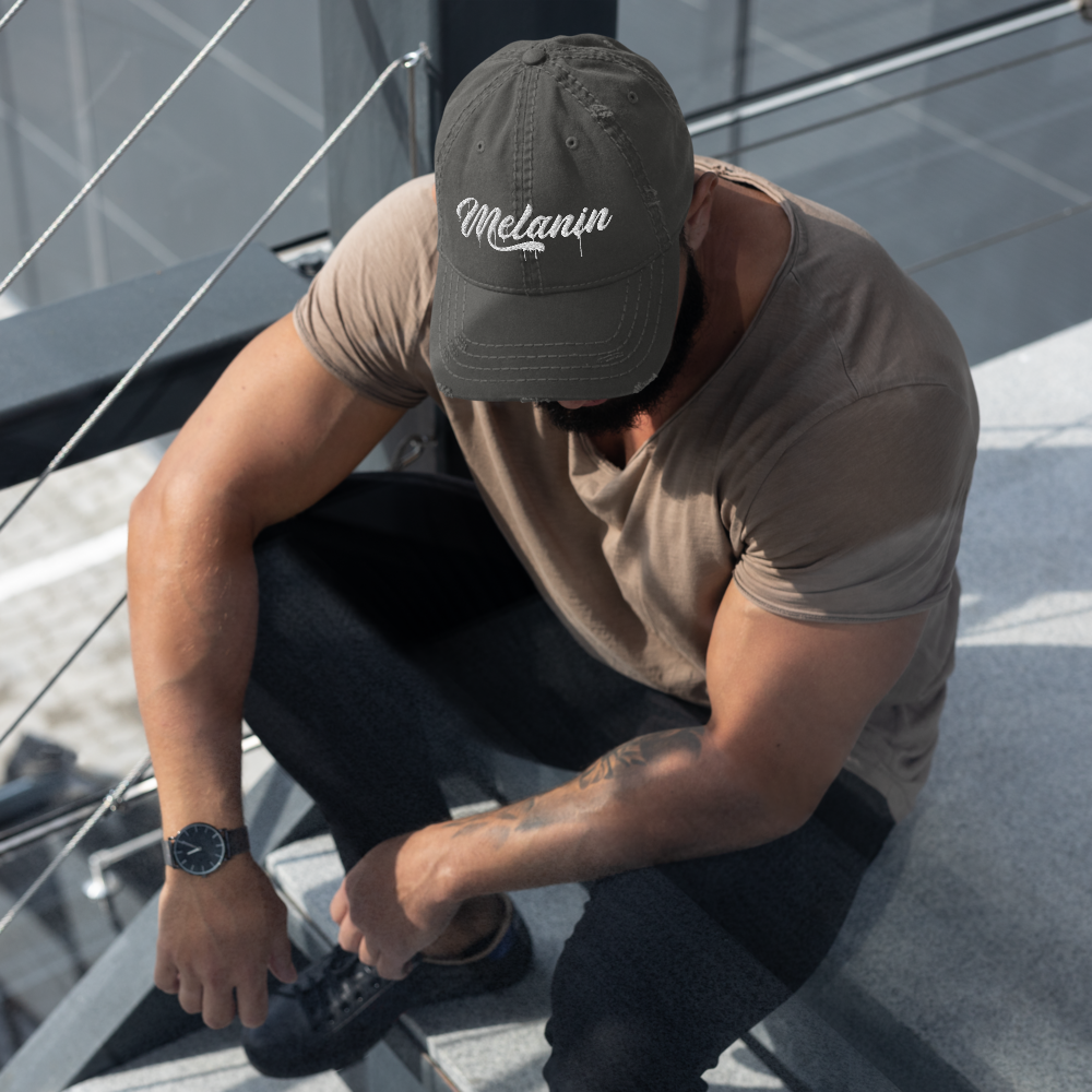 Melanin Drip Krown | Mens Cap | Baseball Caps For Men | Sky Lyfe