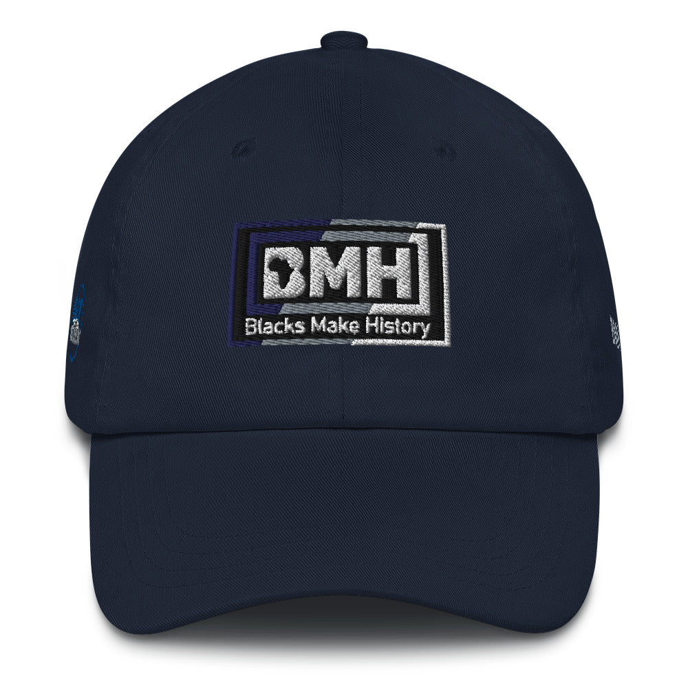 BLACKS MAKE HISTORY Navy Blue Cap | Unisex Cap