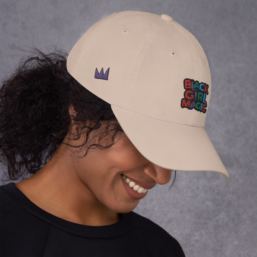 "BLACK GIRL MAGIC" KROWN Cap | Stylish Caps for Women