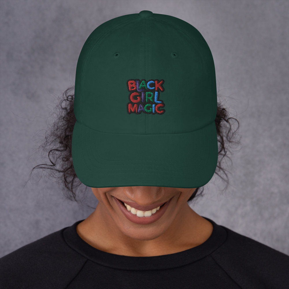 "BLACK GIRL MAGIC" KROWN Cap | Stylish Caps for Women