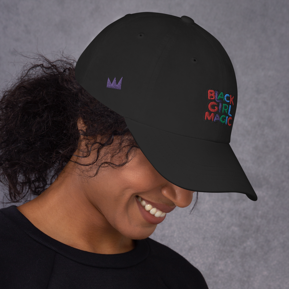 "BLACK GIRL MAGIC" KROWN Cap | Stylish Caps for Women
