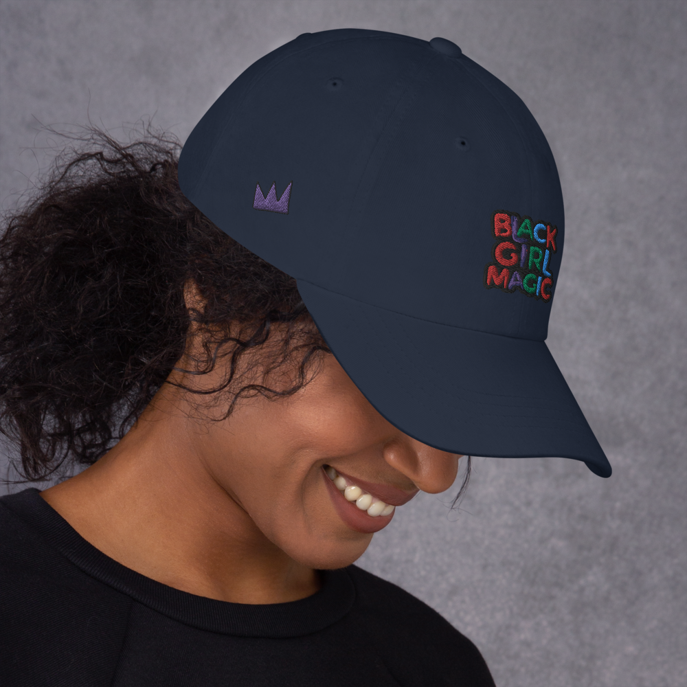 "BLACK GIRL MAGIC" KROWN Cap | Stylish Caps for Women